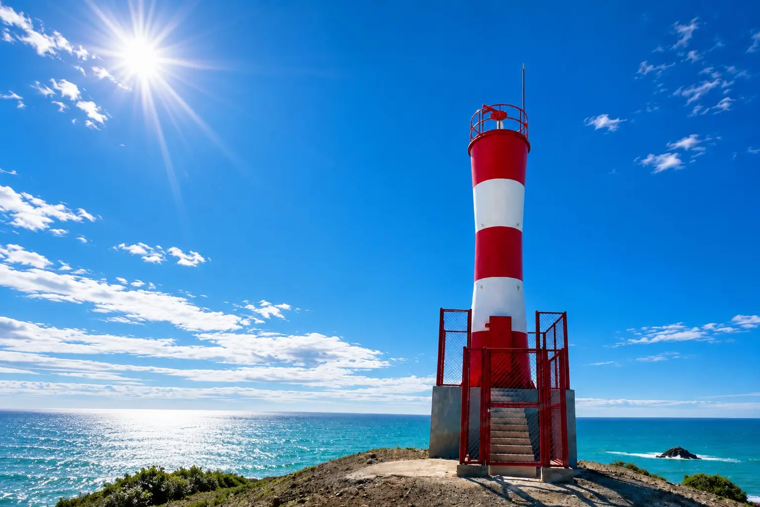 Cabo de la Vela, en la Alta Guajira, estrena faro con tecnología de punta