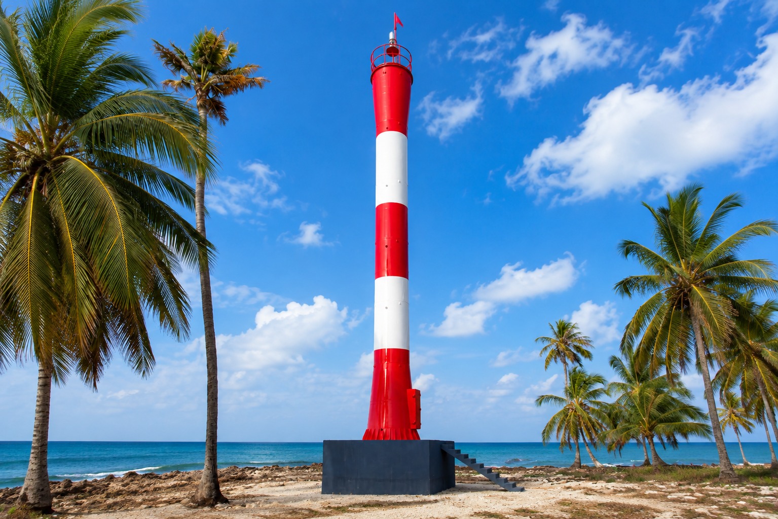 Faro fabricado e instalado por Teleaccess